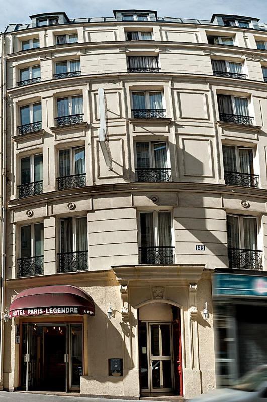 Paris Legendre Hotell Exteriör bild